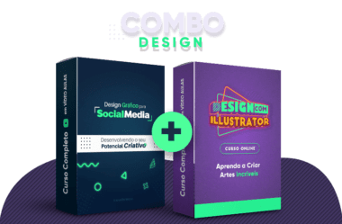 Combo Design: Design Gráfico para Social Media + Design com Illustrator