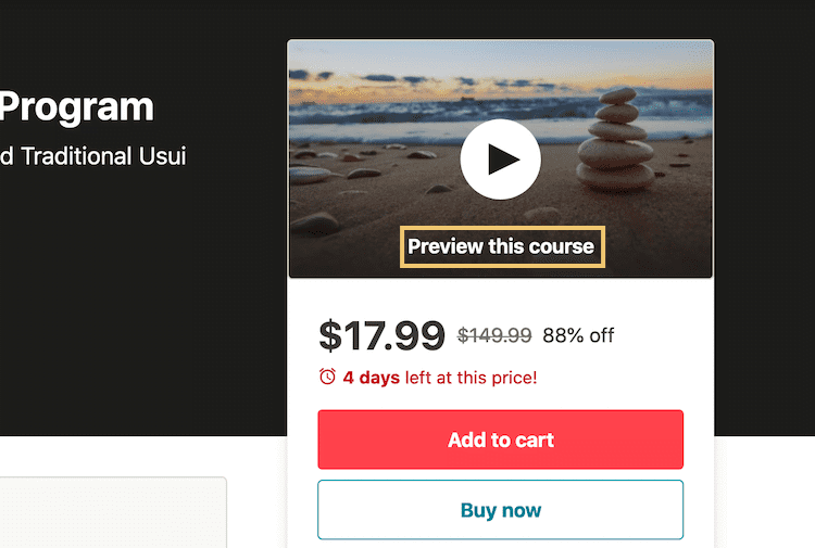 Como visualizar um curso na Udemy