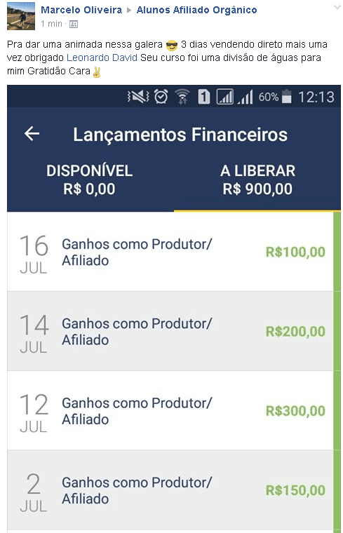 curso afiliado orgânico 2.0