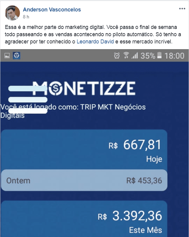 Curso De Marketing Digital Para Afiliados Leonardo David é confiável