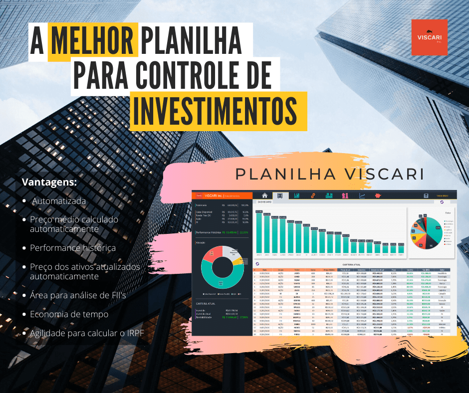 A Melhor Planilha para Controle de Investimentos