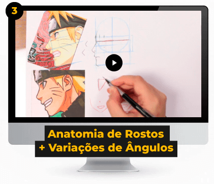 Anatomia de Rosto + Variações de Ângulo