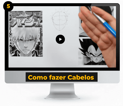 O segredo de fazer cabelos de anime e mangá