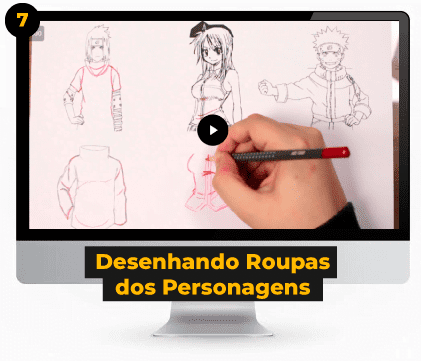 Desenhando Roupas dos Personagens