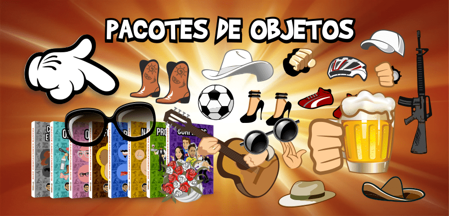 Pacote de Objetos - Caricaturbo Elite 21