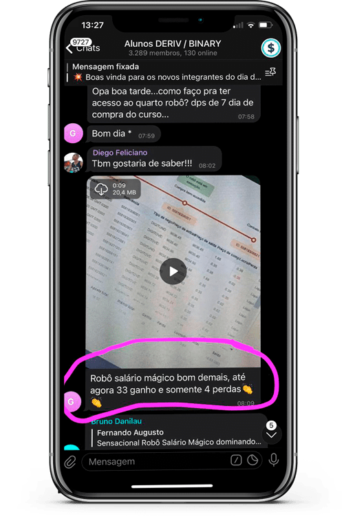 Robô Salário Mágico é confiável