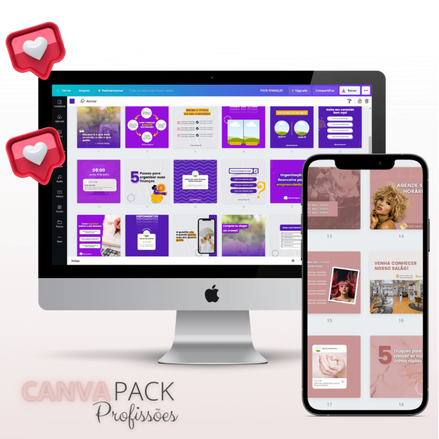 Canva Pack Profissões