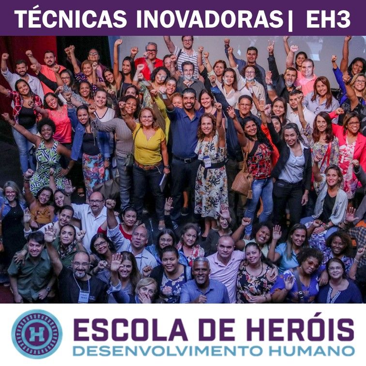 Técnicas Inovadoras - PNL, Hipnose, Psicodrama, Psicologia Positiva e Constelações Familiares - Escola de Heróis - Diogo Hudson
