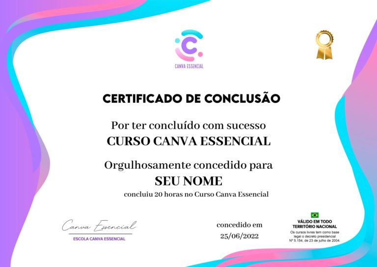 Curso Canva com Certificado