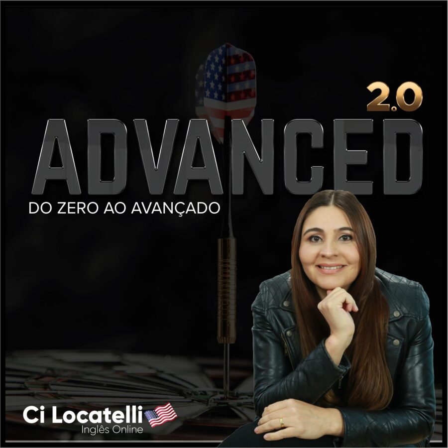 Curso de Inglês Completo Ci Locatelli Advanced 2.0 do zero ao avançado