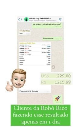 Robô Rico é seguro