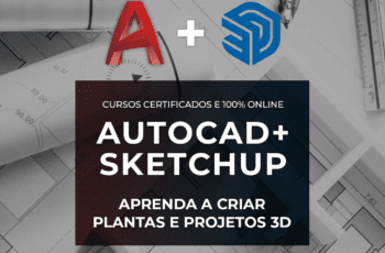 Cursos de AutoCAD e SketchUp