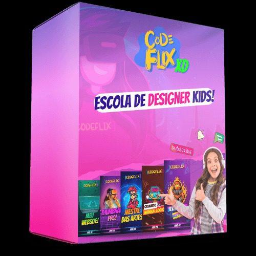 Codeflix XD, Escola de Designer Kids!