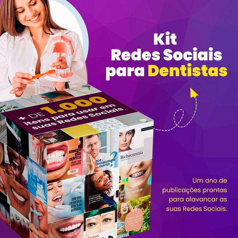 Kit Redes Sociais para Dentistas preço valor