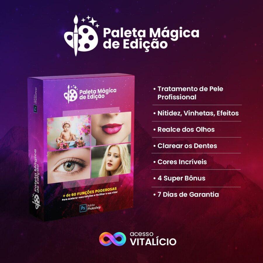 Paleta Mágica de Edição para Fotógrafos