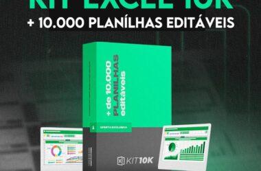 Kit Excel 10K +10.000 Planilhas Editáveis Download