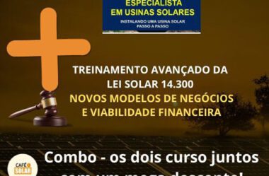 Especialista em Usinas Solares e Treinamento Avançado da Lei Solar 14.300