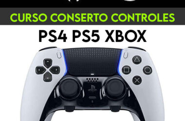Curso Conserto Controles PS4 PS5 Xbox One