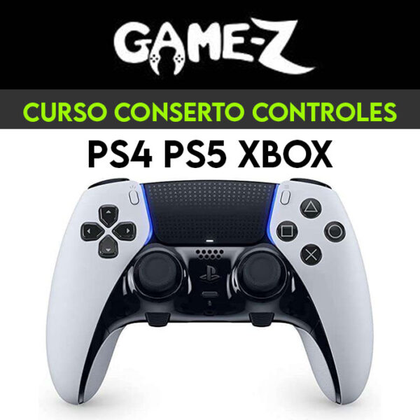 Curso Conserto Controles PS4 PS5 Xbox One