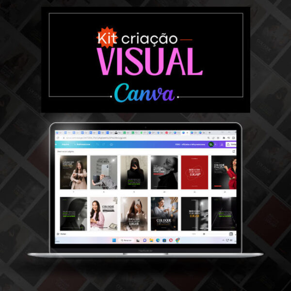 KIT - Criação visual ( Artes do Canva )