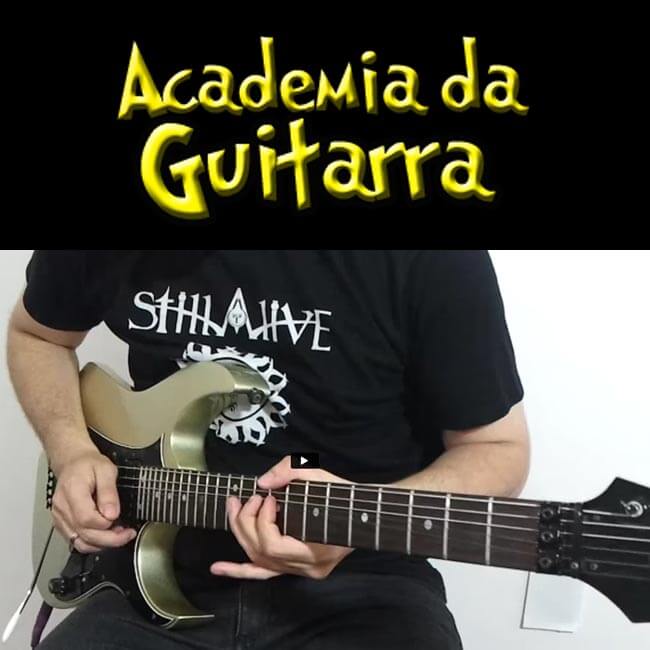 Academia da Guitarra - Curso Completo de Técnicas de Guitarra - Prof. Gil Vasconcelos