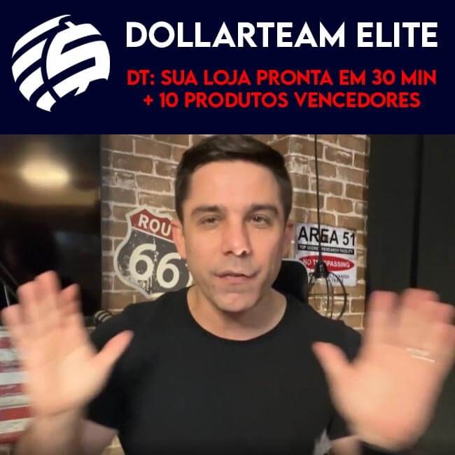 DollarTeam Store - Sua Loja Pronta em 30 Minutos! Leo Batistella