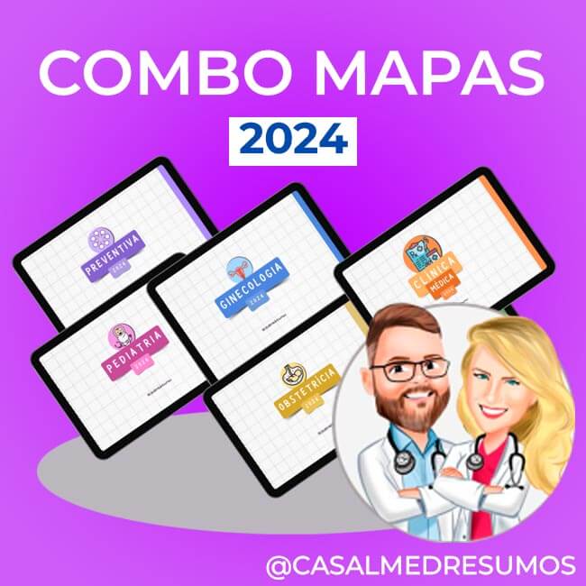 Combo Mapas (2024) Casal MedResumos Download