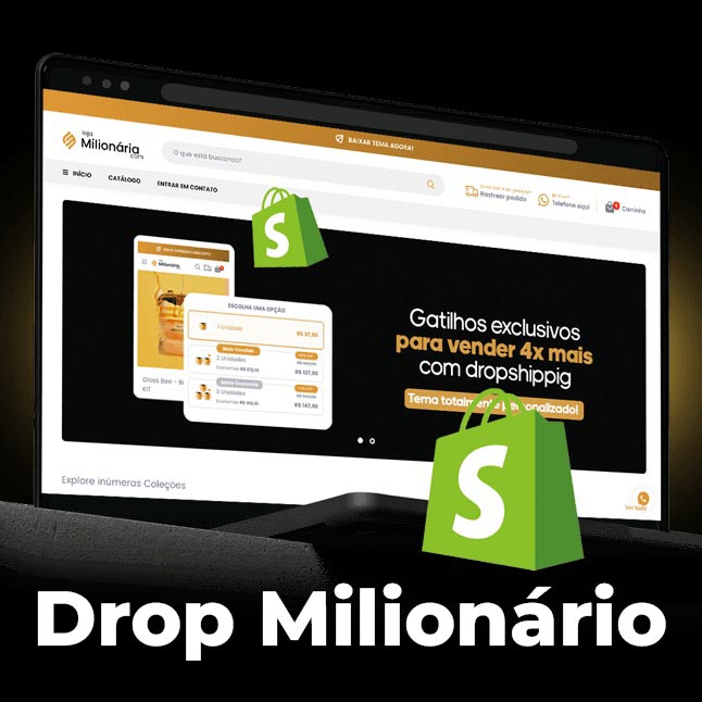 Drop Milionário Tema Shopify de Alta Conversão