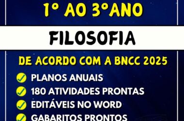FILOSOFIA – Planejamentos e Atividades – Novo Ensino Médio 2025 Download