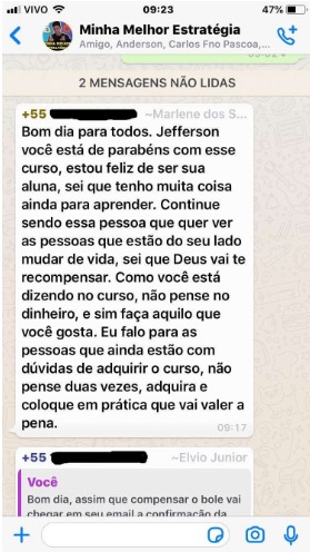 curso Minha Melhor Estratégia jefferson santos