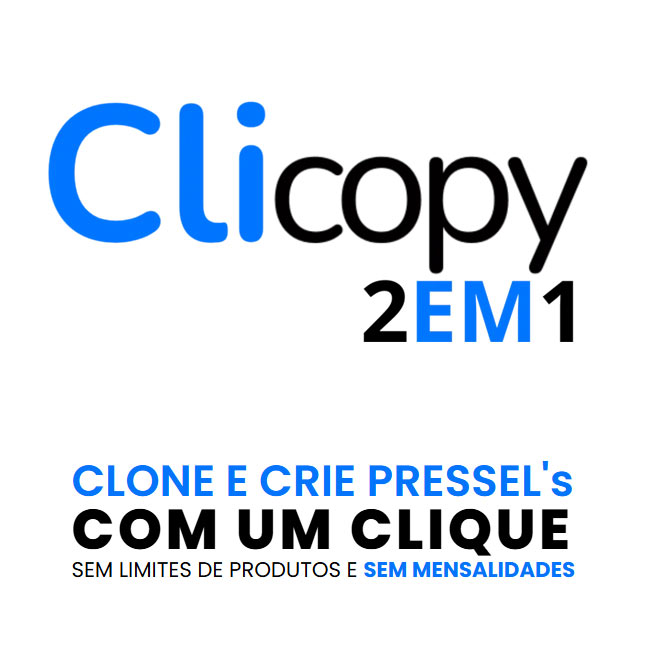 Clicopy Estrutura Própria para Afiliados | Clone Páginas Sem Limites