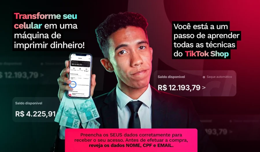 Tok Shop BR – Curso Jhonatas Silva