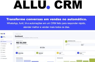 Allu CRM é bom? Review, recursos, IA e automações
