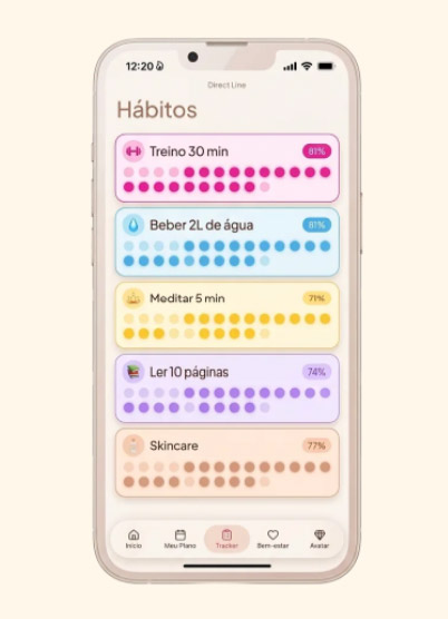 Direct Line App Hábitos